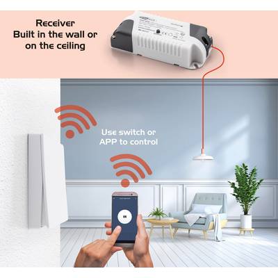 Caliber Caliber Smart Home  Kezdő készlet, megvilágítás   Max. hatótáv (szabad területen) 15 m Alexa, Google Home, Tuya 
