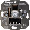 Kopp 844600004 Beépíthető dimmer Alkalmas fényforrásokhoz: Izzó, Halogén izzó, LED-es izzó Szürke