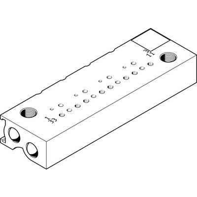 FESTO 197242 MHP1-PR2-3-PI-PCB Csatlakozóblokk  0 - 8 bar 