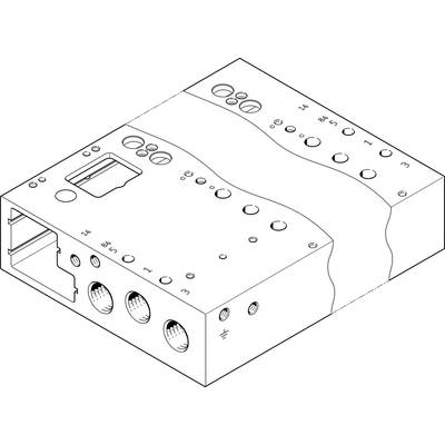 FESTO 573490 VABM-L1-14G-G14-5-GR Csatlakozóléc   