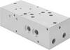 FESTO Csatlakozólemez Csatlakozólemez 2605074 VABP-S3-26V1G-G18-2 0 - 16 bar 1 db