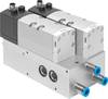 FESTO Csatlakozólemez Csatlakozólemez 2614863 VABP-S1-1V1G-G14-2M-R3 0 - 16 bar 1 db