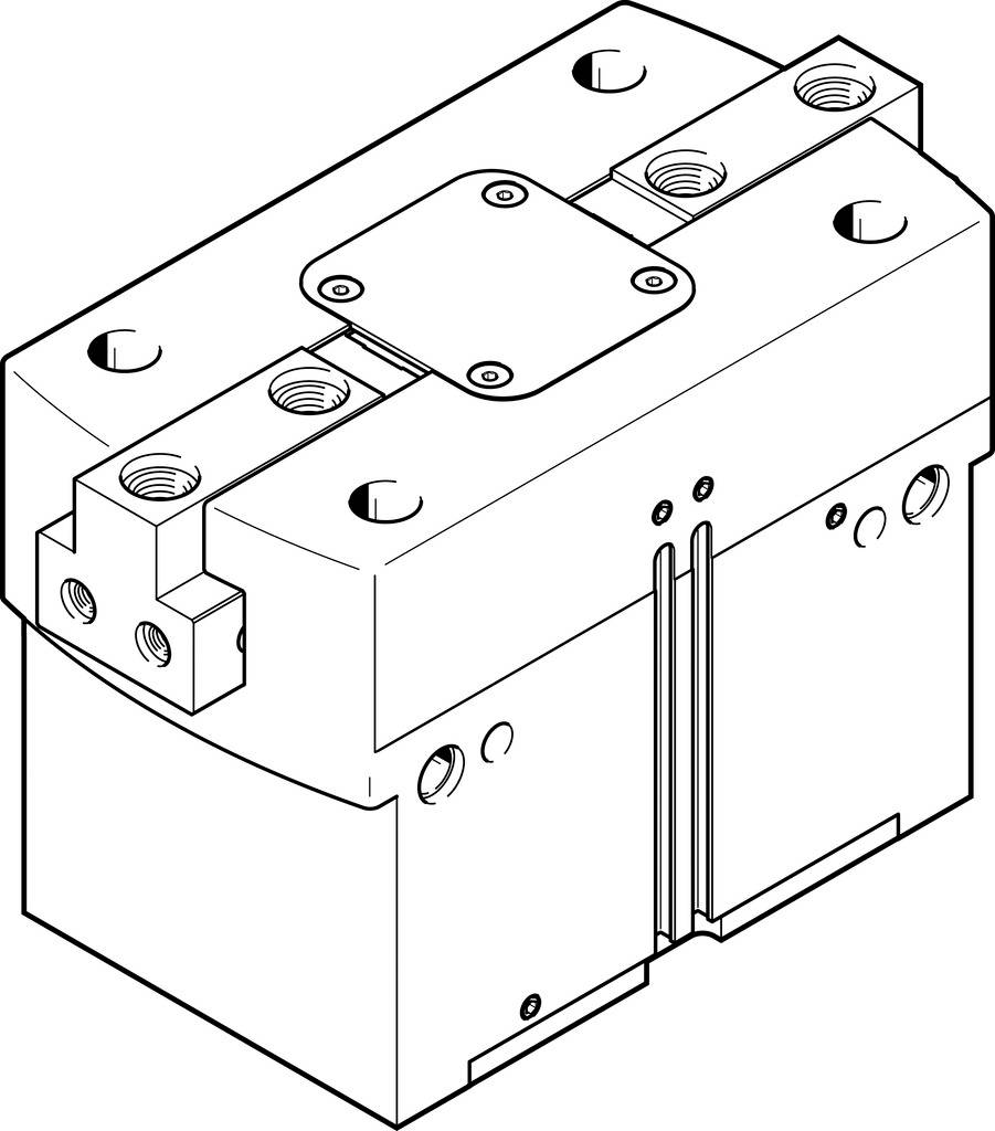 FESTO 560238 HGPT-80-A-B-F-G1 Párhuzamos megfogó 1 db
