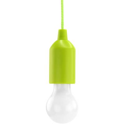 HyCell 1600-0175 Pull-Light PL LED Kemping lámpa  25 lm Elemekről üzemeltetett 50 g Zöld