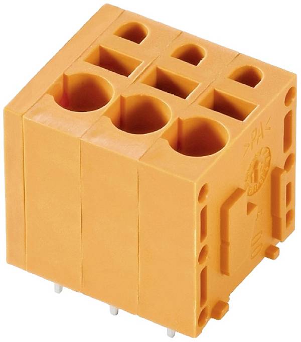 Weidmüller 1330630000 Csavaros kapocstömb 2.5 mm² Pólusszám 18 Narancs 15 db
