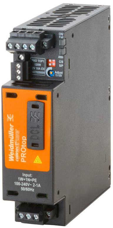 Weidmüller 2467020000 Kapcsolótápegység 12 V/DC 10 A 120 W Tartalom, tartalmi egységek rendelésenként 1 db