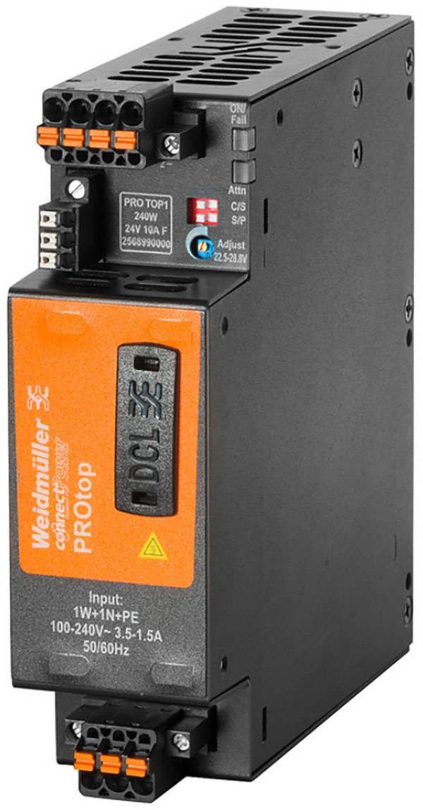 Weidmüller 2569000000 Kapcsolótápegység  12 V/DC 10 A 120 W   Tartalom, tartalmi egységek rendelésenként 1 db