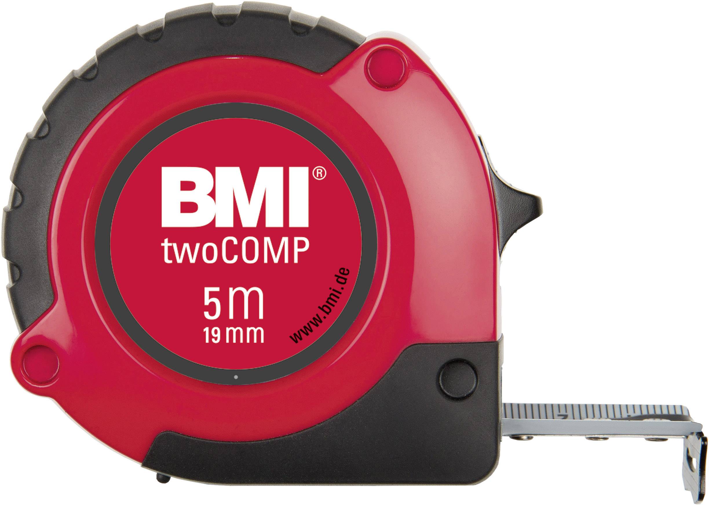 BMI twoCOMP 472241021 Mérőszalag 2 m Acél