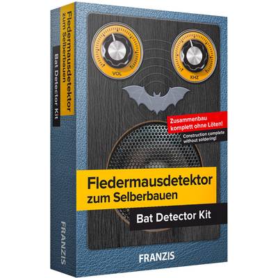 Franzis Verlag 67013 Fledermausdetektor zum Selberbauen Építőkészlet 14 éves kortól 