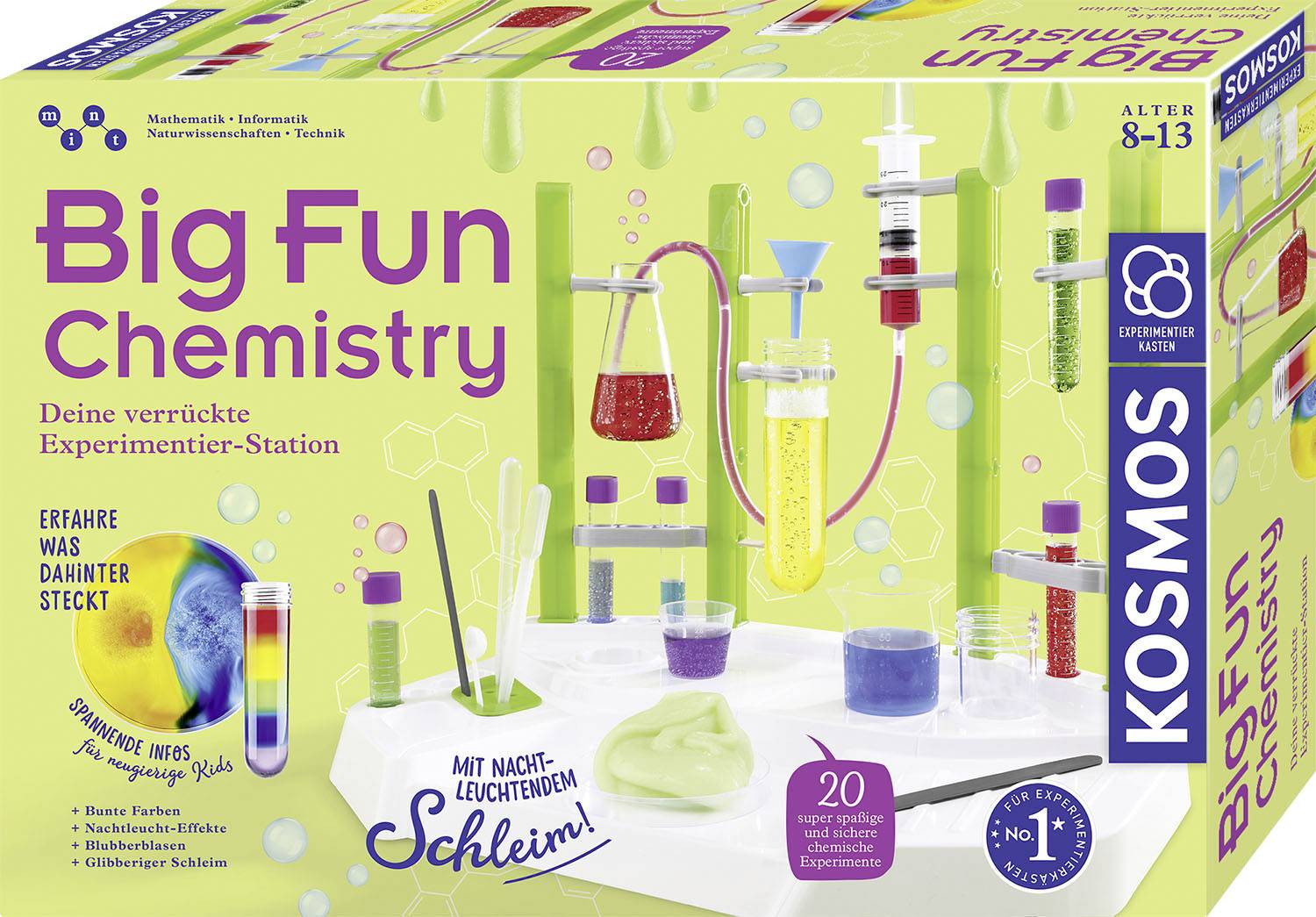 Kosmos 642532 Big Fun Chemistry Kémia Kísérletező készletek 8 éves kortól