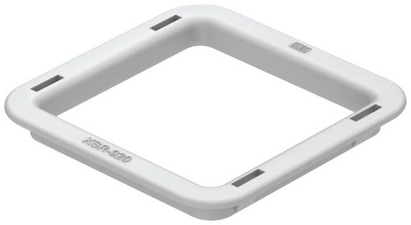OBO Bettermann 6066696 Szerelési tartozék  (Sz x Ma) 62 mm x 62 mm Szürke 25 db