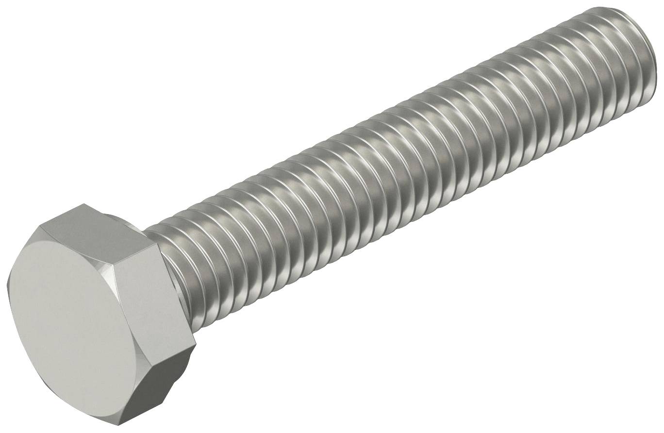 OBO Bettermann DIN933 M10x60V4A 3156035 Hatlap csavar 10 mm 60 mm Acél, nem rozsdásodó 50 db
