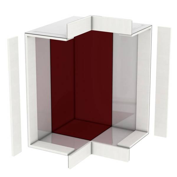 OBO Bettermann 7216636 Tűzvédő csatorna  (Sz x Ma) 314 mm x 200 mm  1 db