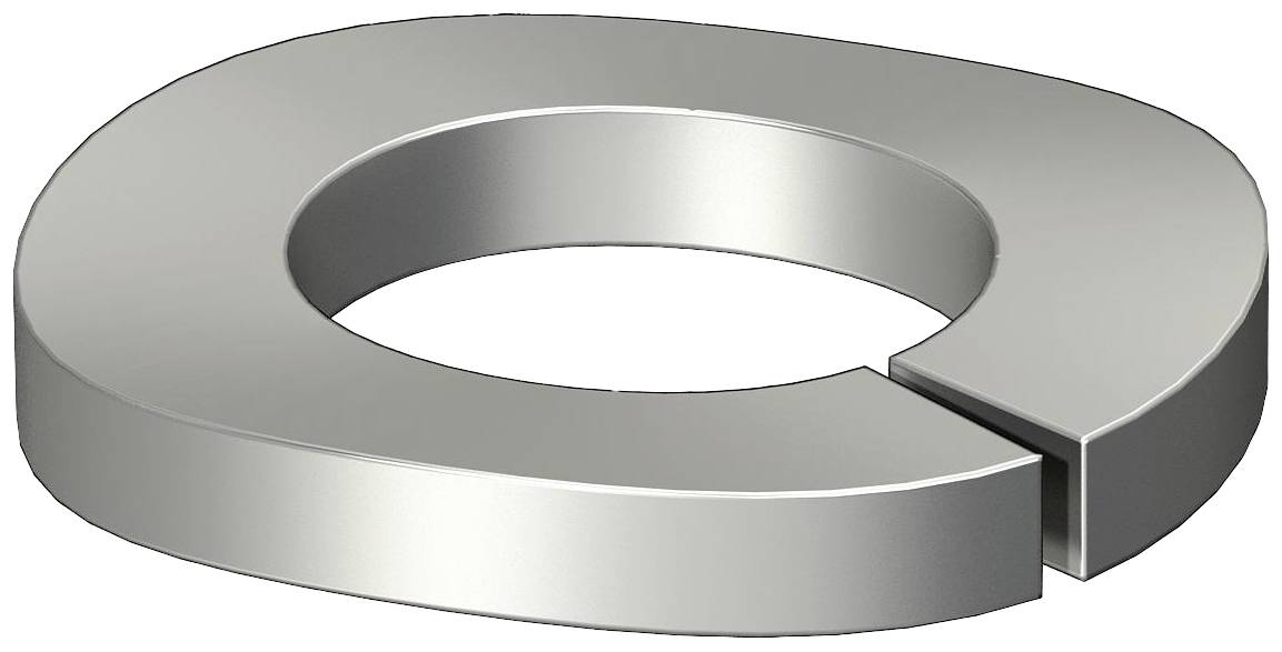 Rugós gyűrű 8.3 mm 14.8 mm Acél 100 db OBO Bettermann DIN 128 A M8 V4A 3405089