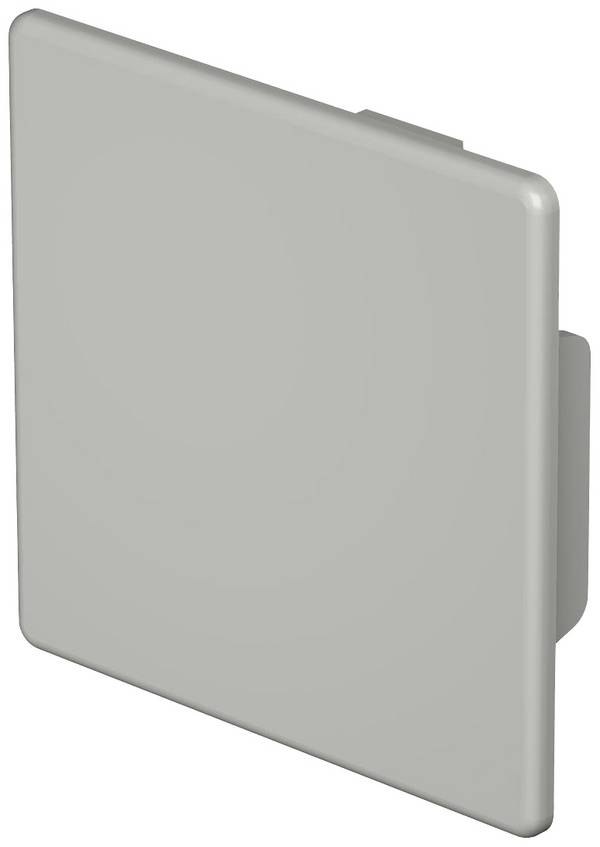 OBO Bettermann 6022499 Végdarab  (Sz x Ma) 60 mm x 60 mm Kőszürke 10 db