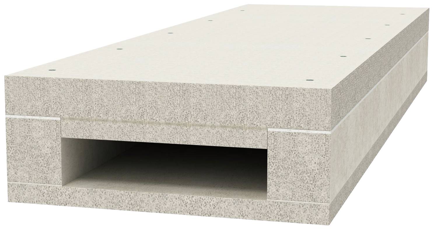 OBO Bettermann 7215222 Tűzvédő csatorna (H x Sz x Ma) 1000 x 330 x 130 mm Szürke 1 db