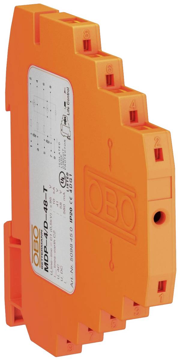 OBO Bettermann 5098450 MDP-4 D-48-T Villámvédelem   5 kA 1 db