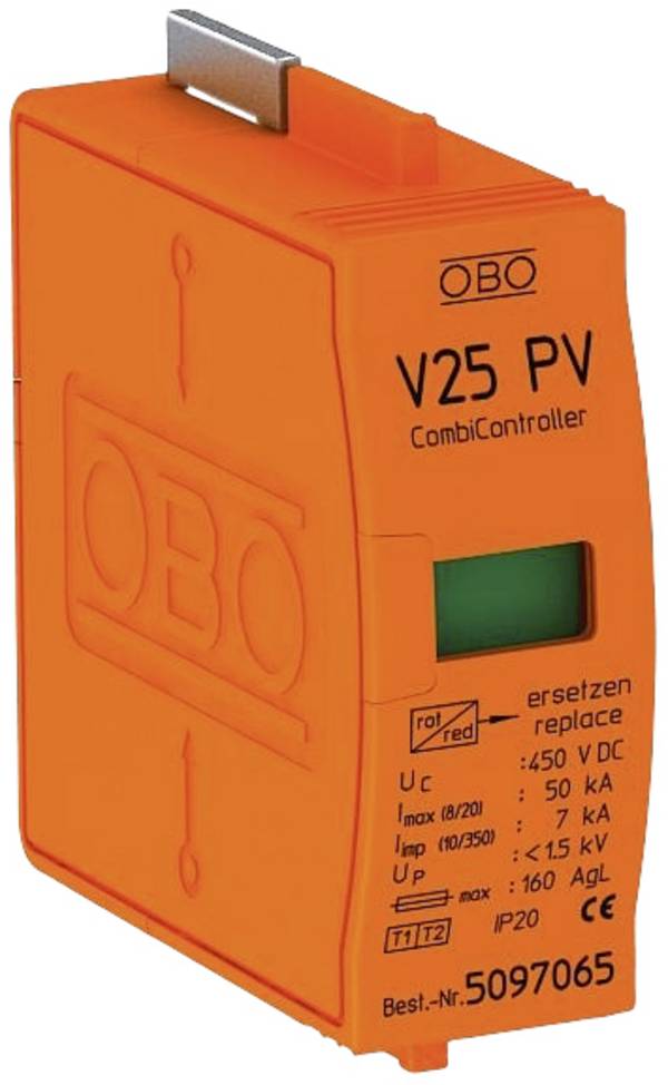 OBO Bettermann 5097065 V25-B+C 0-450PV Combicontroller   50 kA 1 db