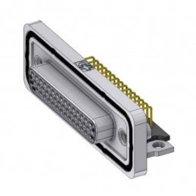 Deltron Connectors HD-DWM44SYC/2M46UN D-SUB alj 90 ° Pólusszám: 44 Forrasztható, Tüskék 1 db