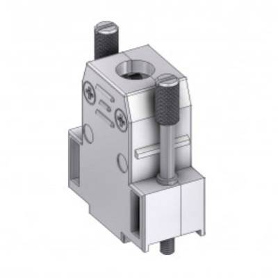 Deltron Connectors DHM 09 UN4 D-SUB ház Pólusszám: 9 Műanyag, fémes 180 ° Fémes 1 db