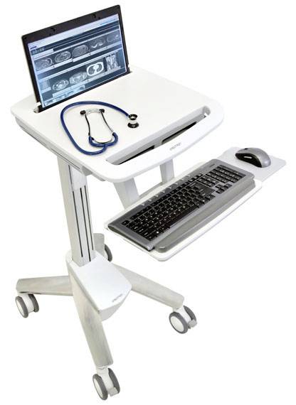 Ergotron Ergotron StyleView 41 Non Power Computer PC-/monitor gurulós kocsi 1 Kijelző(k) 43,9 cm (17,3") Fehér-1