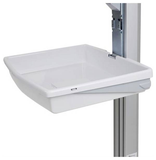 <br>  Ergotron<br>  98-134/Styleview Front Tray<br>  <br>  Tartófelület monitortartó kocsihoz<br>  1 Kijelző(k)<br>  <br>  Fehér<br>  <br>
