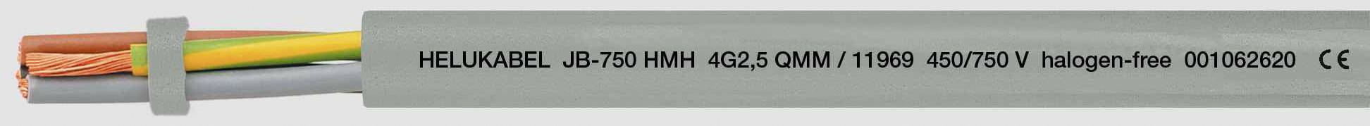 HELU JB-750 HMH Vezérlő vezeték 5 G 2.5 mm² Szürke 11970 100 m