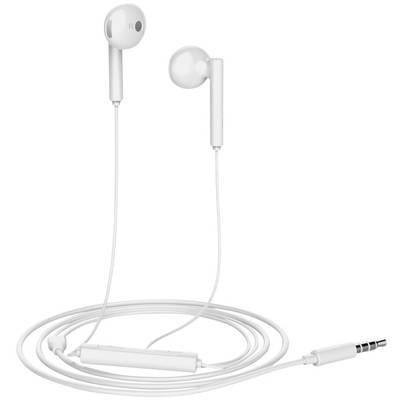 HUAWEI AM115   In Ear headset Vezetékes  Fehér  Hangerő szabályozás