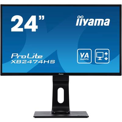 Iiyama ProLite XB2474HS LED monitor (felújított)  EEK F (A - G) 59.9 cm (23.6 coll) 1920 x 1080 pixel 16:9 4 ms VGA, HDM