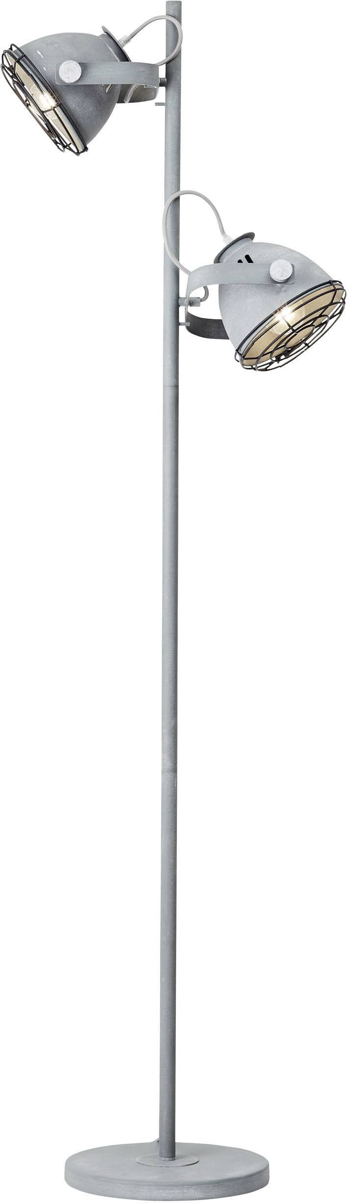 Brilliant Carmen 98942/70 Állólámpa LED E27 120 W Betonszürke