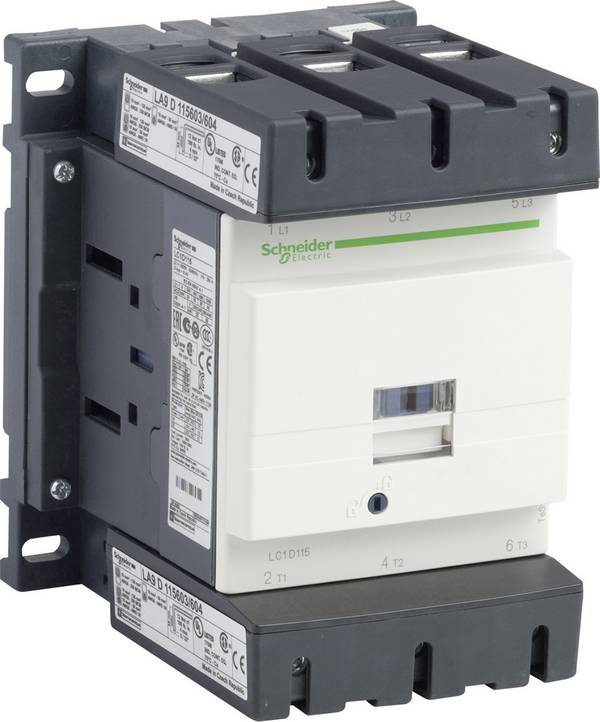 Schneider Electric LC1D115BD Teljesítmény védelem Segédérintkezővel 1 db