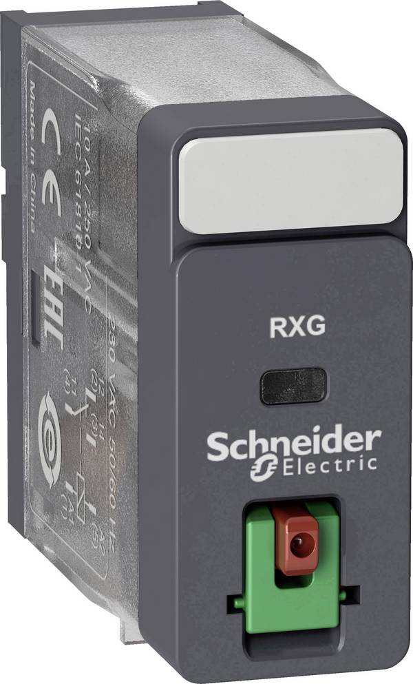 Interfész relé Dugaszolható Schneider Electric RXG11P7 1 váltó 10 db