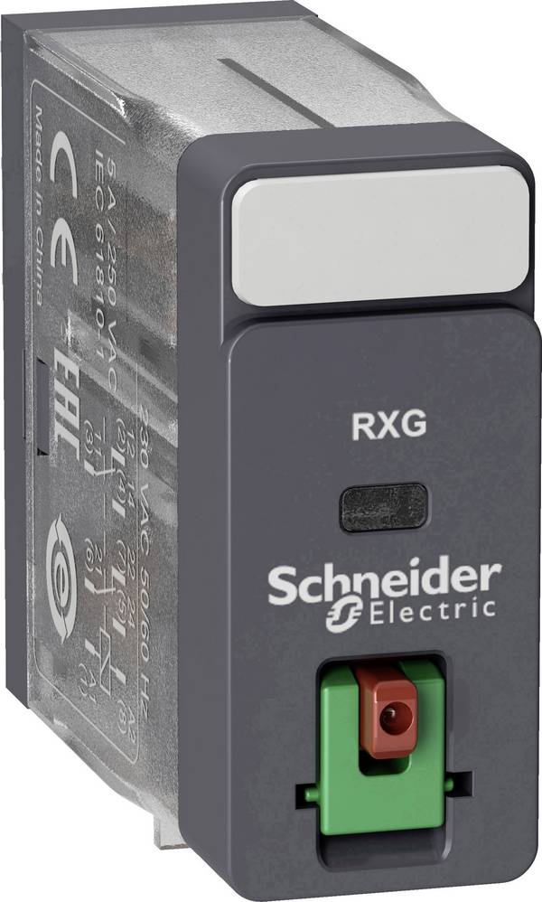 Interfész relé Dugaszolható Schneider Electric RXG21B7 2 váltó 10 db