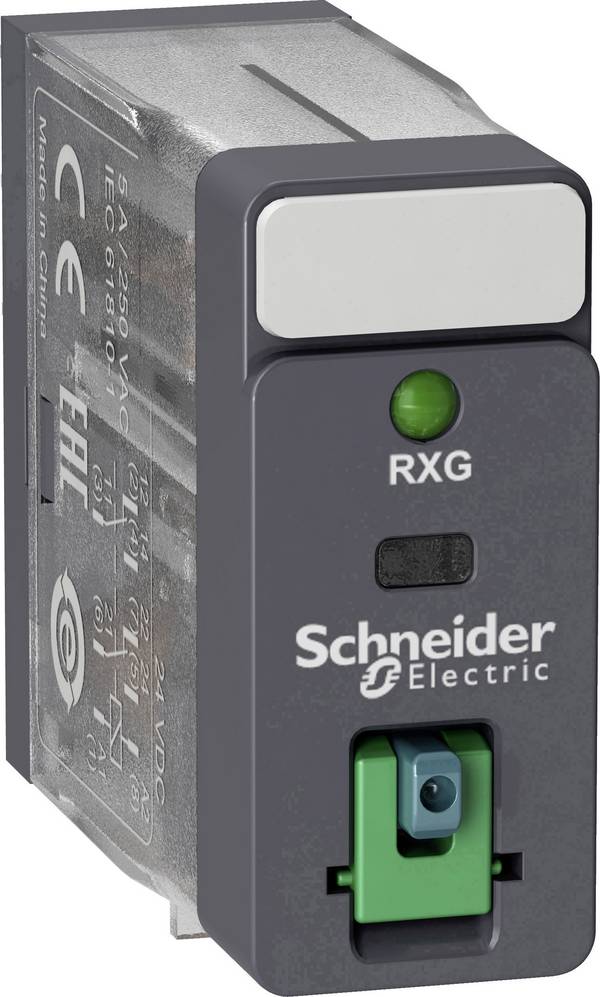 Interfész relé Dugaszolható Schneider Electric RXG22JD 2 váltó 10 db