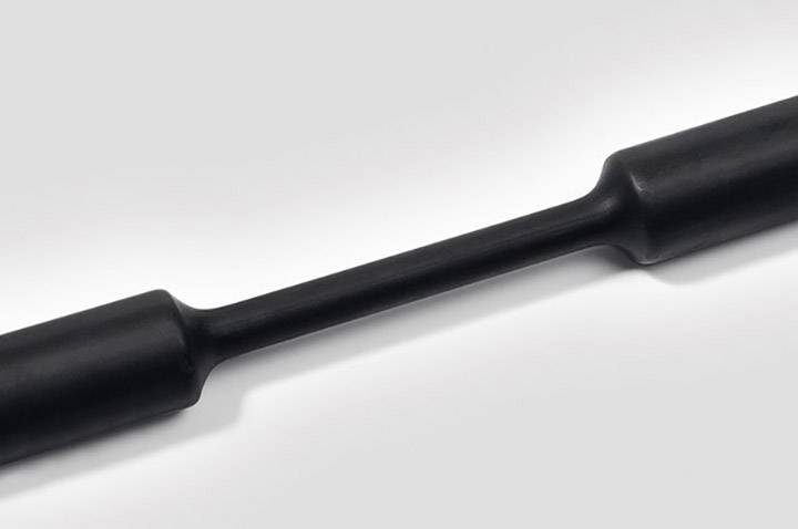HellermannTyton 333-31800 Zsugorcső ragasztó nélkül Fekete 18 mm 6 mm Zsugorodási arány:3:1 méteráru