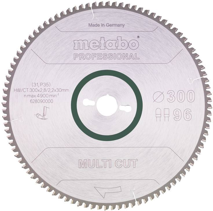 Metabo 628090000 Körfűrészlap 300 mm 1 db