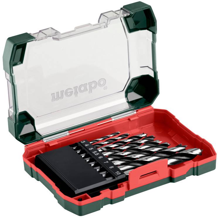 Fafúró készlet, 8 részes, Metabo 626705000