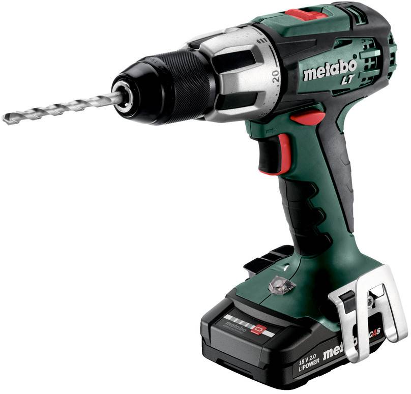 Metabo SB 18 LT Compact -Akkus ütvefúrógép 2. akkuval, Tartozékokkal