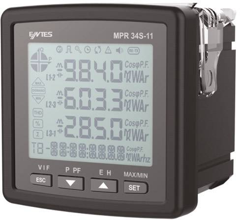 ENTES MPR-34S-11-72 Digitális beépíthető mérőműszer