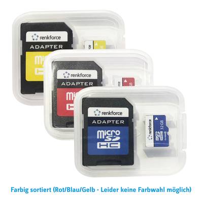 Renkforce  mikro SD kártya 32 GB Class 10 SD adapterrel