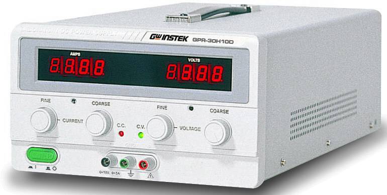 GW Instek GPR-1820HD Labortápegység, szabályozható Kalibráció (ISO) 0 - 18 V 0 - 20 A 360 W Kimenetek száma 1 x