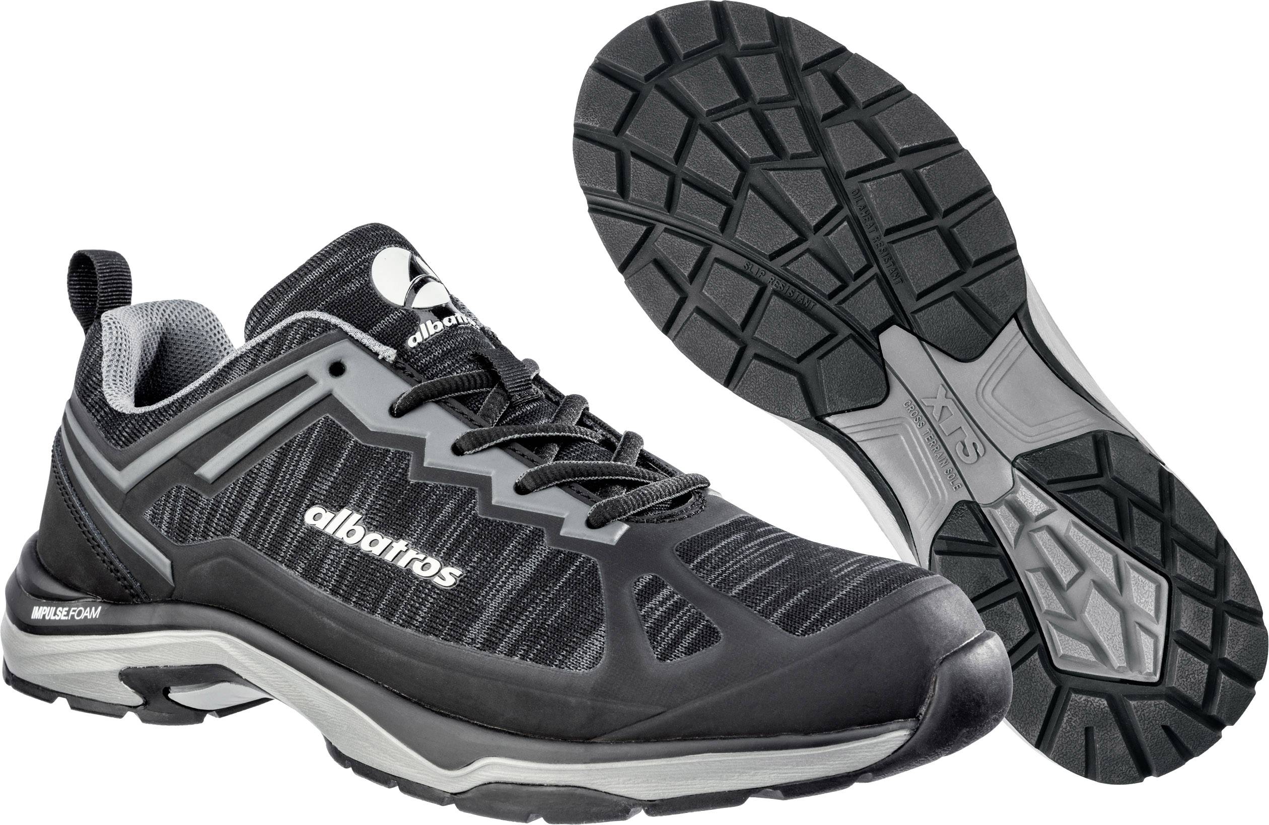 Albatros SKYRUNNER BLACK LOW 654550-40 Munkavédelmi cipő Cipőméret (EU): 40 Fekete, Szürke 1 db