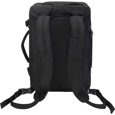 Dicota Notebook hátizsák Backpack Dual Plus EDGE 13-15.6 black Alkalmas: Max.: 39,6 cm (15,6")  Fekete
