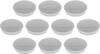 magnetoplan Mágnes Discofix Standard (Ø x Ma) 30 mm x 8 mm Kerek Szürke 10 db 1664201