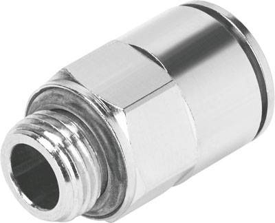 FESTO Dugaszos tömszelence 558661 NPQM-D-G18-Q4-P10 Külső menet: G 1/8" Cső átmérő: 4 mm 1 db