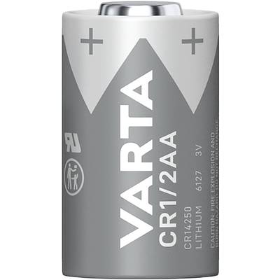 Varta LITHIUM Cylindr. CR1/2AA Bli 1 Speciális elem CR 1/2 AA Lítium 3 V 0.67 Ah 1 db