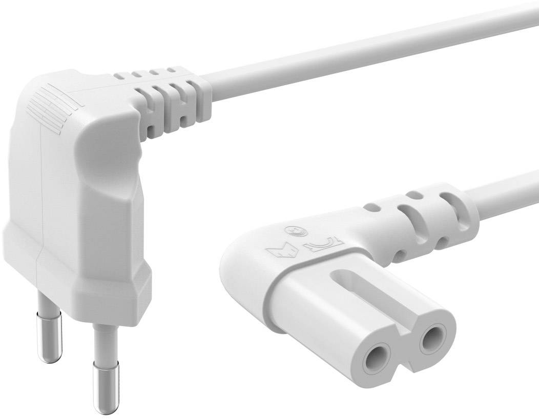 Hama 137228 Áram Hálózati kábel Fehér 5.00 m-0