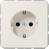 Jung 1 részes Betét Védőérintkezős dugalj Krém CD1520 1 db