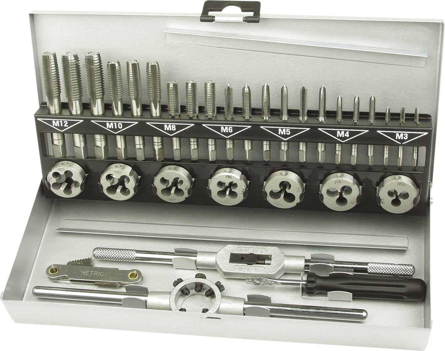 Brüder Mannesmann M53250-B Menetvágó készlet 32 részes