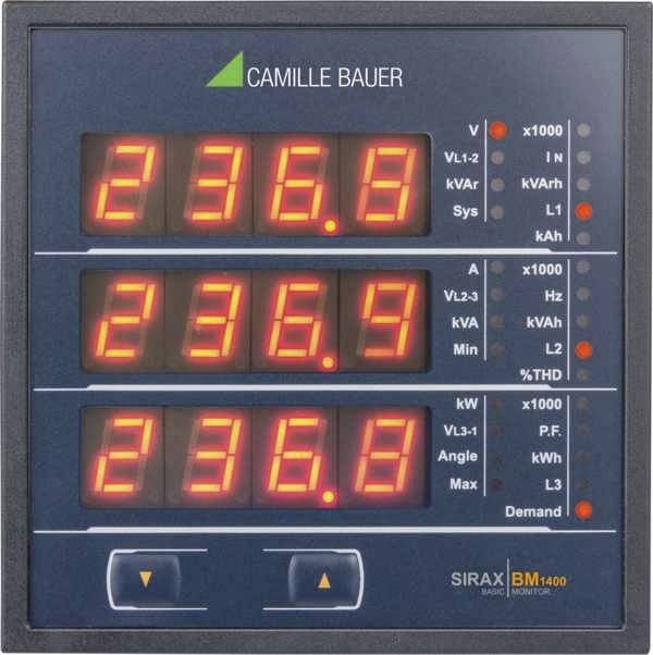 Camille Bauer Digitális beépíthető mérőműszer